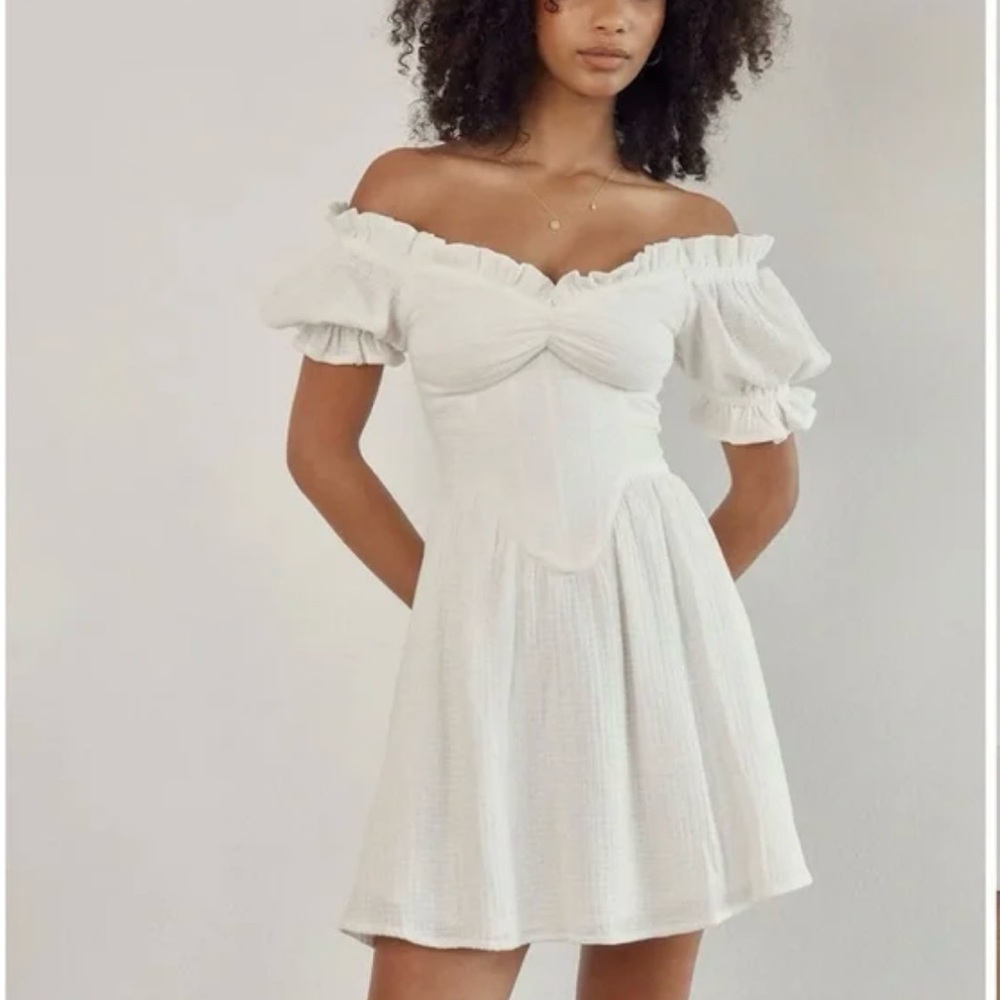 New White Sabo Skirt mini dress, with tags